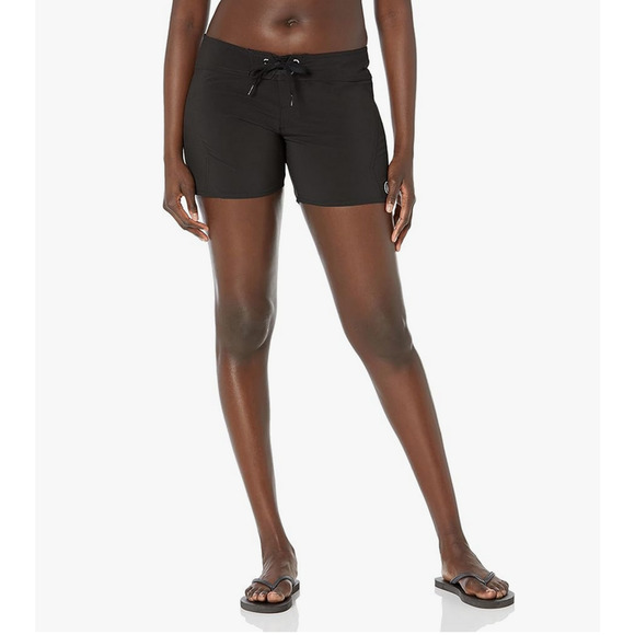 Volcom Simply Solid 5-Inch Swim Surf Boardshort Black Size 0 - Picture 1 of 2